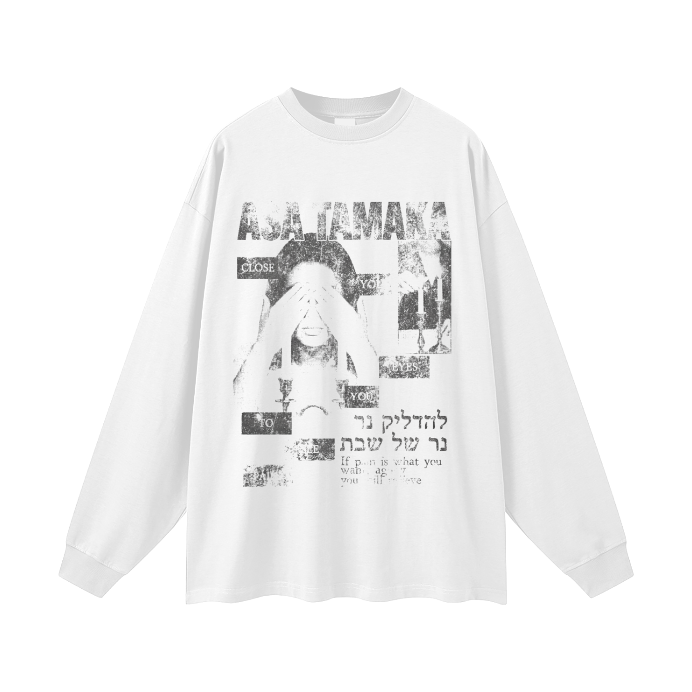 Oversized  Long Sleeve Tee - Shabat