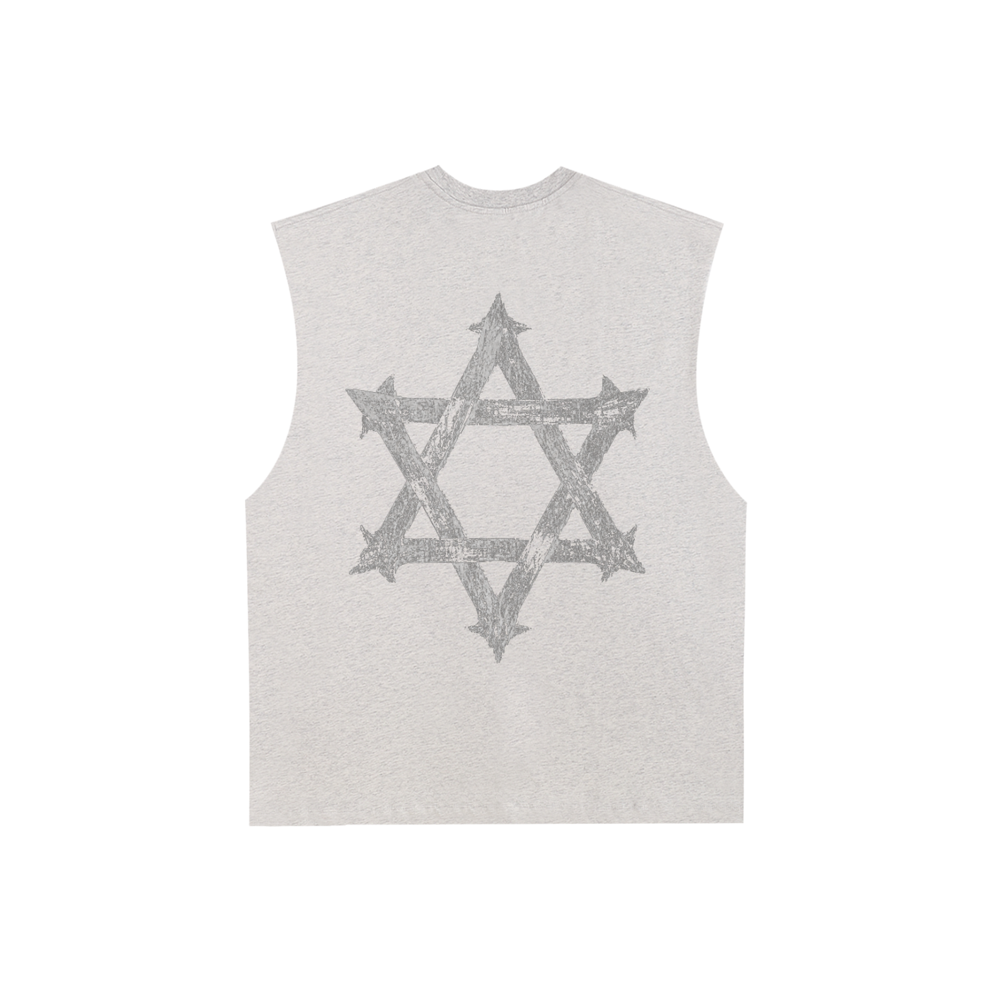 Raw Edge Tank Top - Rockstar