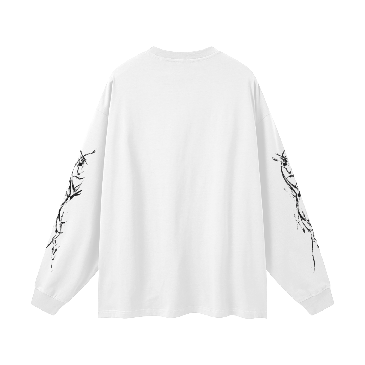 Oversized Long Sleeve Tee - Lightings