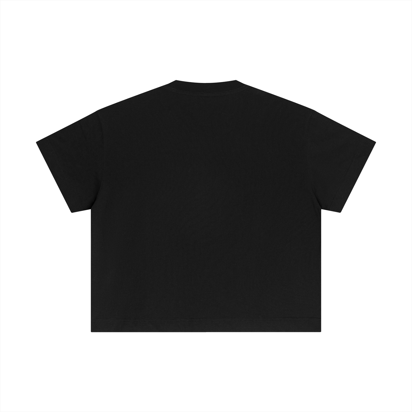 Boxy Tee - Black Angel