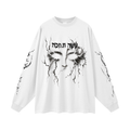 Oversized Long Sleeve Tee - Lightings