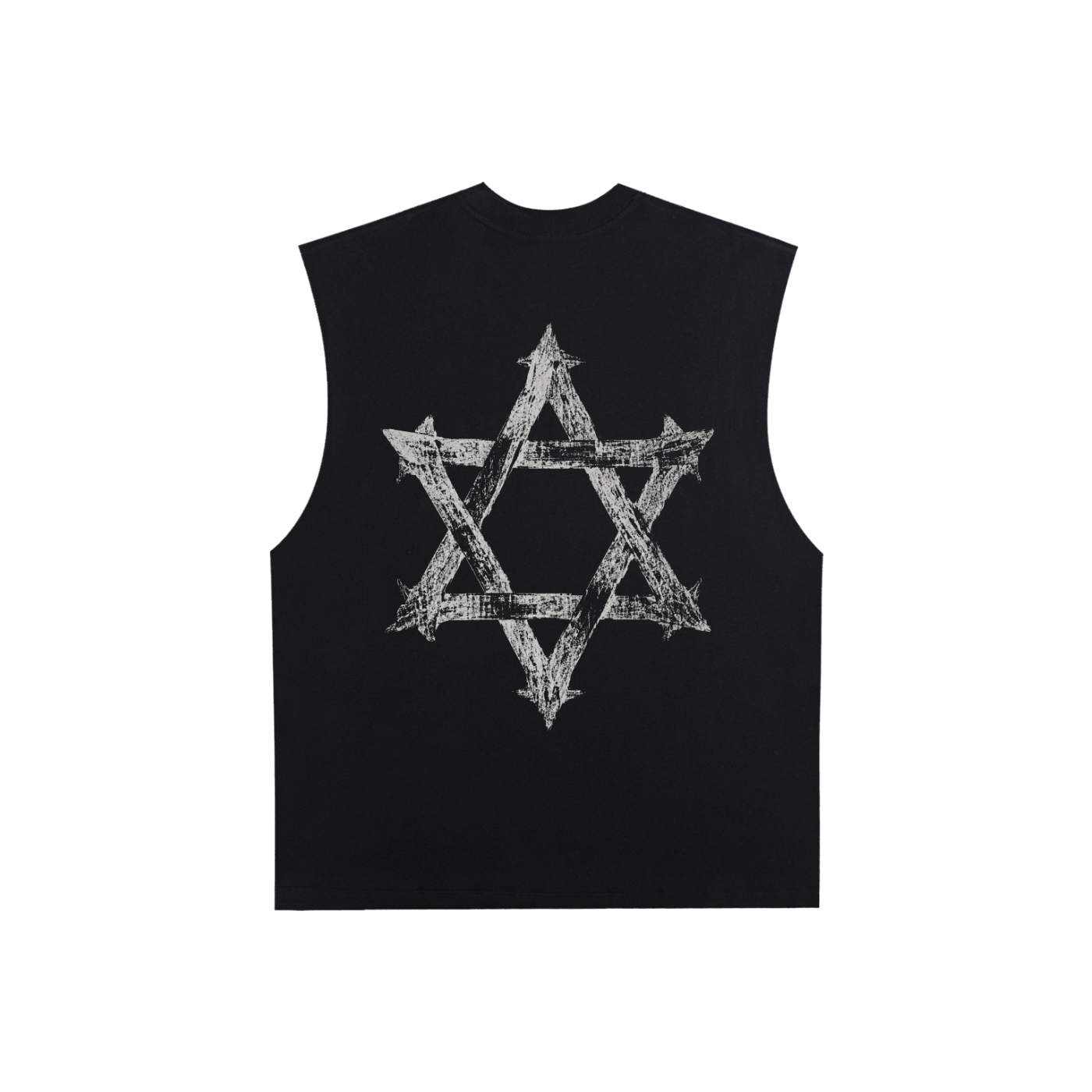 Raw Edge Tank Top - Rockstar