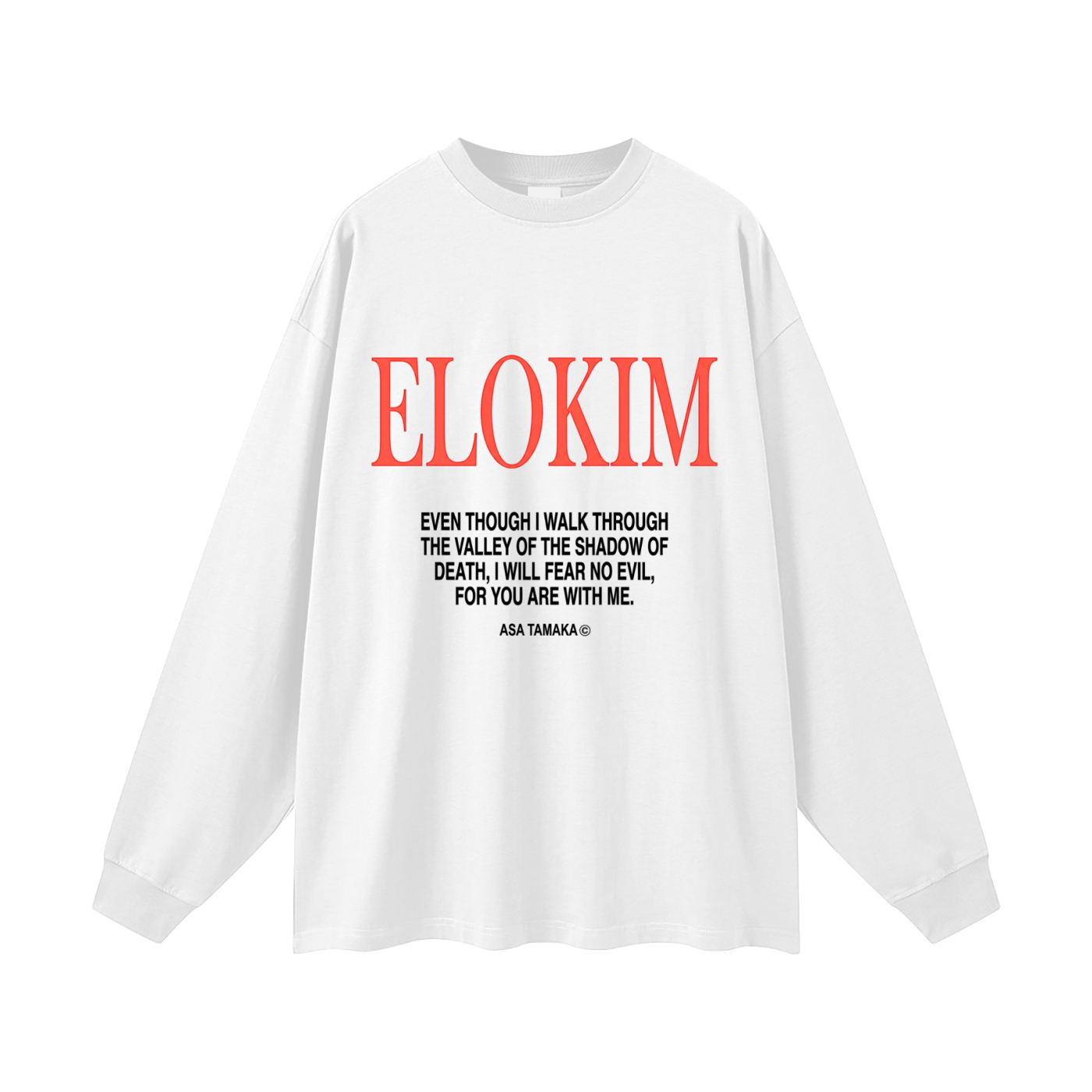 (LIMITED COLLECTION) Oversized Long Sleeve Tee - Trust God