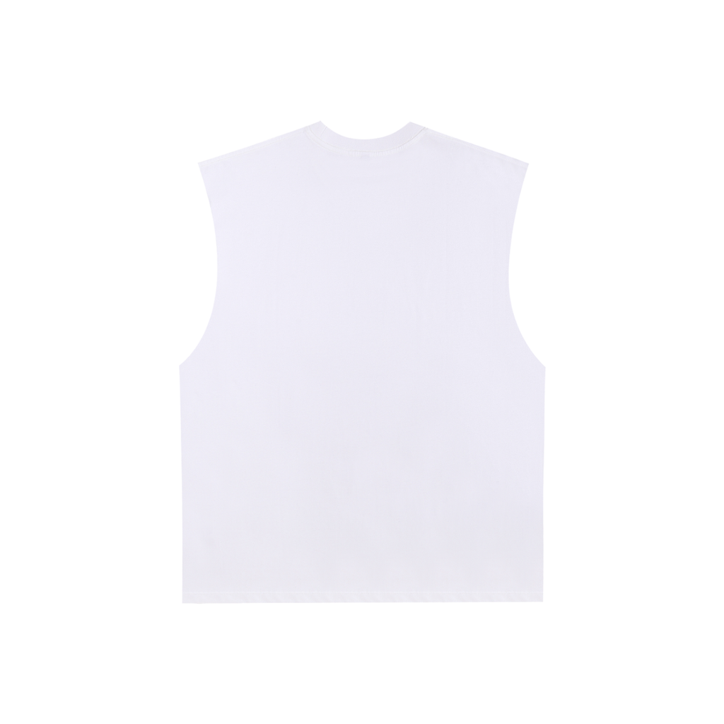 Raw Edge Tank Top - Peace Dove
