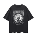 Oversize Tee - Sinai Flame (Black)