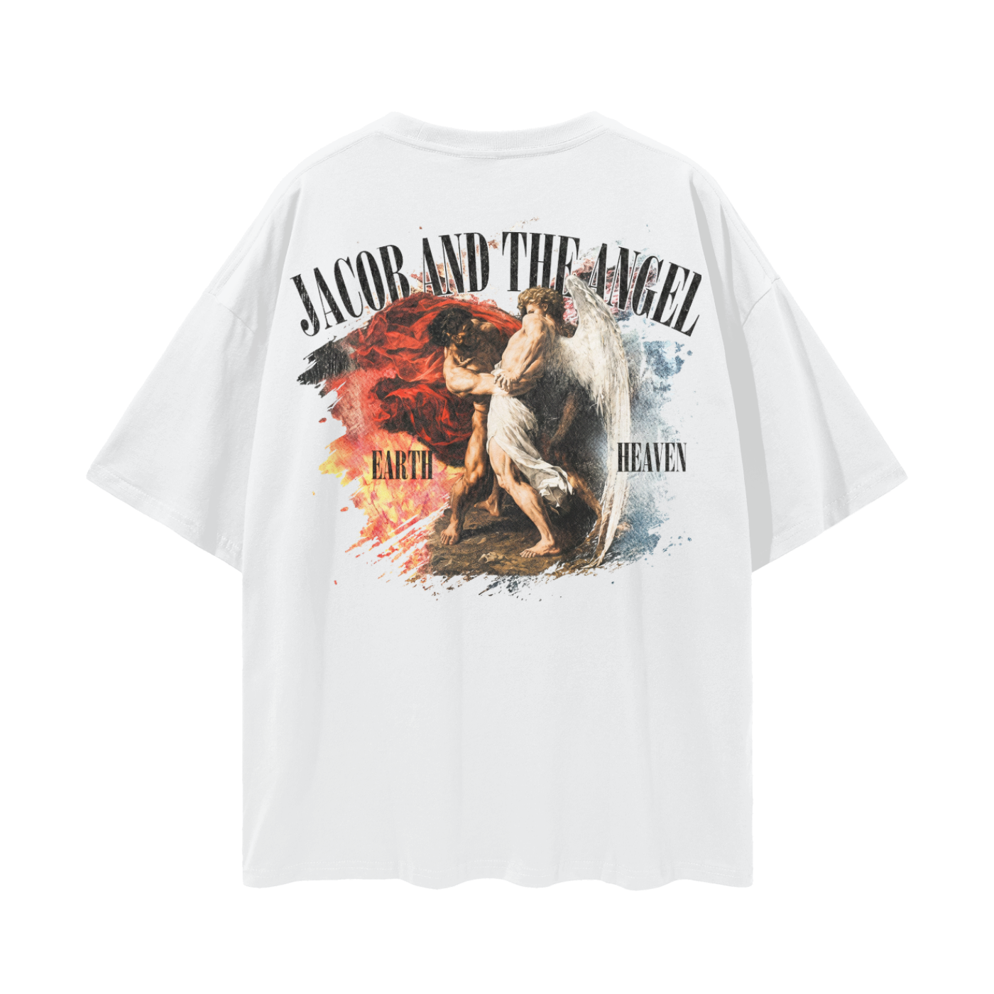 Oversize Tee - Jacob And The Angel