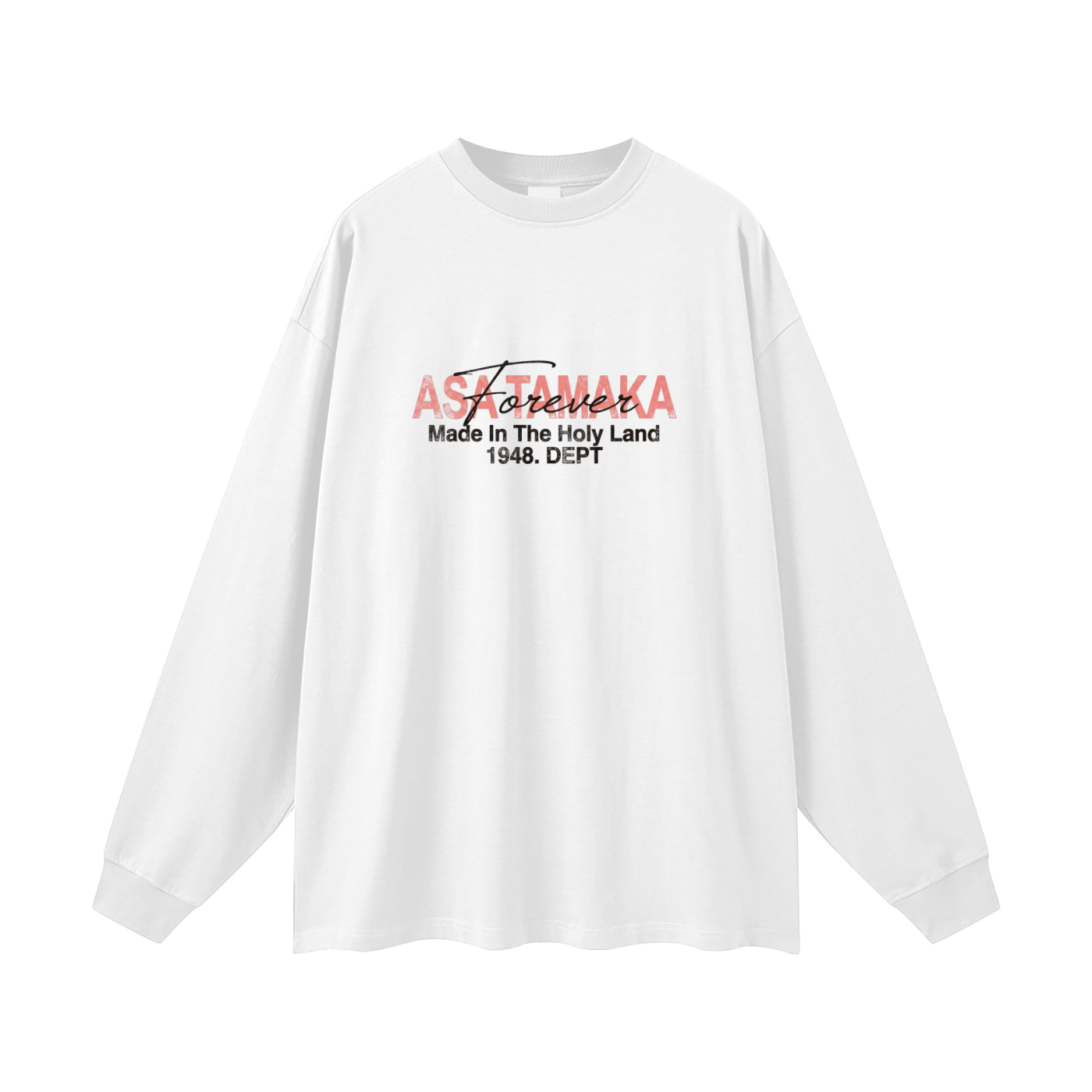 Oversized Long Sleeve Tee - 1948 DEPT