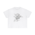 Boxy Tee - White Angel